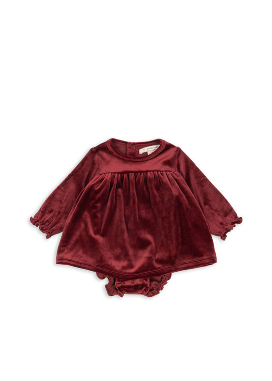Konges Slojd Christmas Romperkleita RED